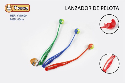 [YM1690] Lanzador de pelotas 46cm para mascotas