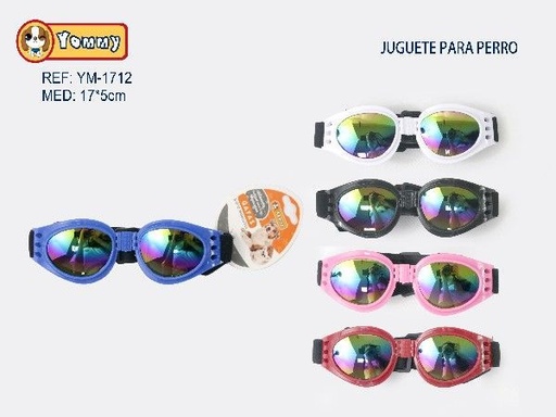 [YM1712] Gafas para mascotas 17*5cm para protección solar