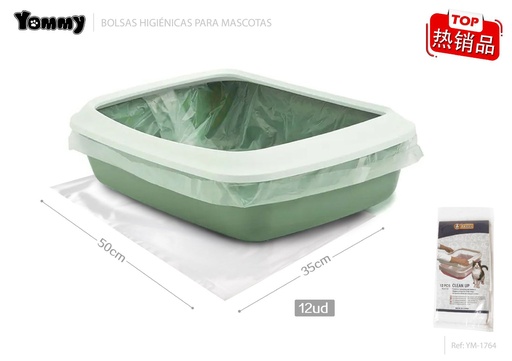 [YM1764] Bolsas para bandejas de arena 50*35cm para gatos