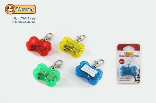[YM1792] Colgante LED - Accesorios para mascotas 
