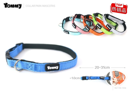 [YM1936] Collar de buceo 1.0*20-31 cm - Accesorios para mascotas