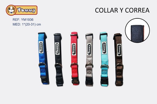 [YM1936] Collar de buceo 1.0*20-31 cm - Accesorios para mascotas
