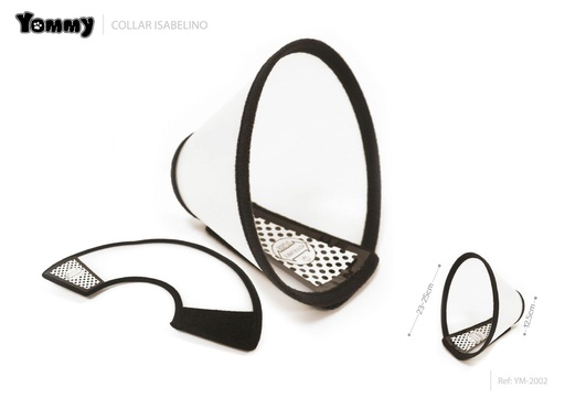 [YM2002] Collar isabelino 23-25*12.5 cm - Accesorios para mascotas
