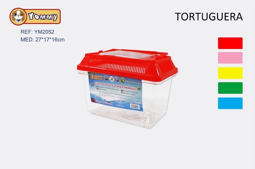 [YM2052] Tortuguera 27*17*16 cm - Acuarios y decoración