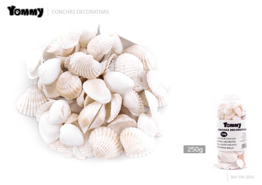 [YM2093] Conchas decorativas 240g para acuarios