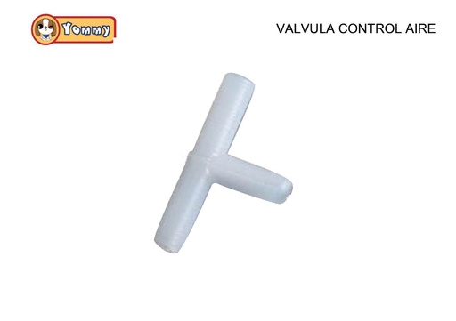 [YM2182] Válvula control aire 4pcs T plástico para acuarios