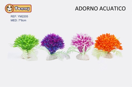 [YM2205] Adorno acuático plástico 7x6cm