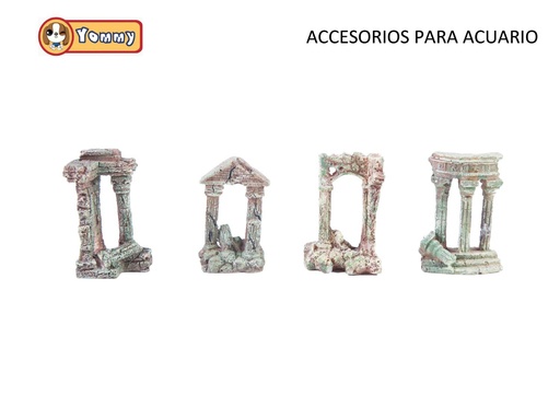 [YM2230] Accesorios para acuario resina 4.5x2.5x7cm para mascotas