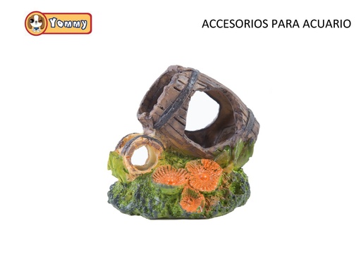 [YM2234] Decoración para acuario 8x7x8cm de resina