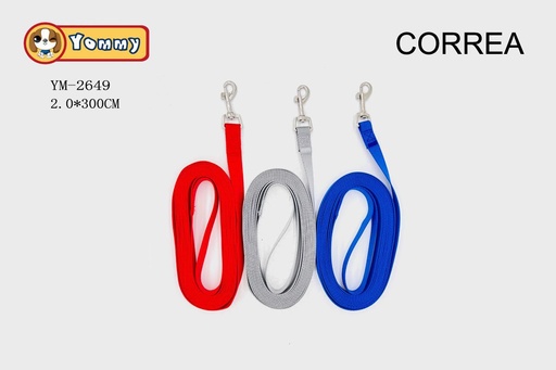 [YM2649] Correa extralarga de nylon 2.0*300cm para mascotas