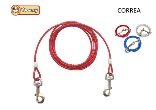 [YM2673] CORREA de acero 5mm*3m - Artículos para mascotas