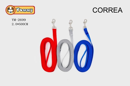 [YM2699] Correa extralarga 2.0x500cm para mascotas