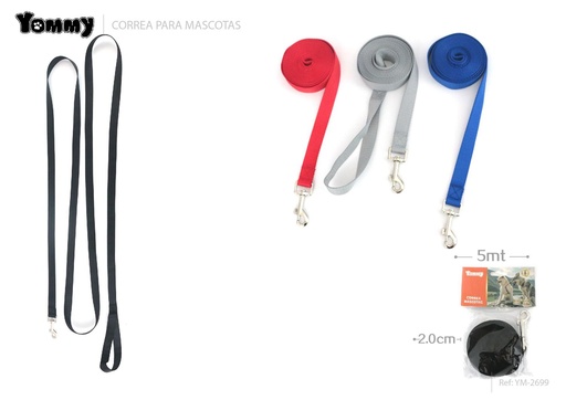[YM2699] Corrrea extralarga 2.0x500cm - Accesorios para mascotas