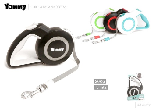 [YM2715] Correa extensible para mascotas 5m - Accesorios para mascotas