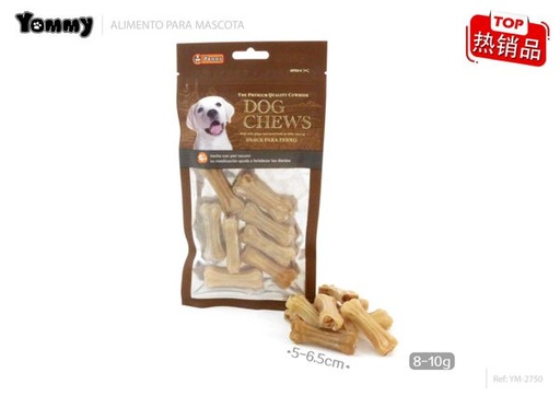 [YM2750] Alimento hueso para perros 5-6.5cm 8-10g 8 unidades