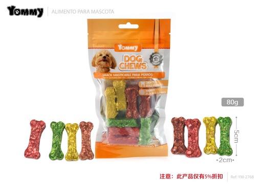 [YM2768] Hueso comestible para perro 5cm*2cm*1cm, snacks para mascotas