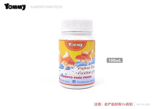 [YM2880] Alimentos para peces de agua fría 100 ml - Alimento para mascotas