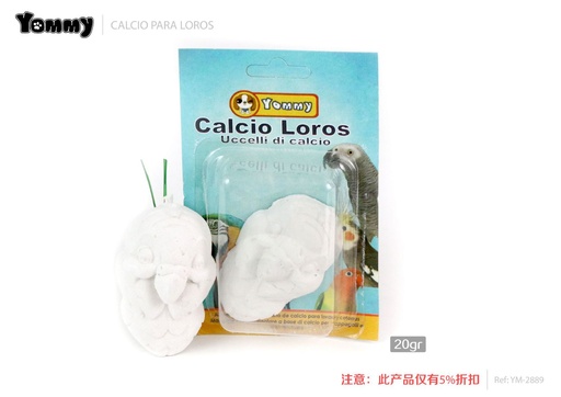 [YM2889] Alimentos de calcio para loros 20g - Comida para aves