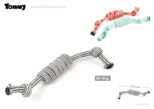 [YM3905] Juguete de cuerda 40-45g 27cm - Juguetes para mascotas
