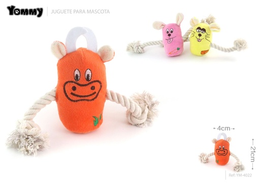 [YM4022] Peluche para mascotas 21x4 cm juguetes para perros y gatos