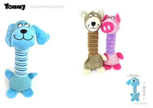 [YM4027] Juguete de peluche para mascotas 37x17cm