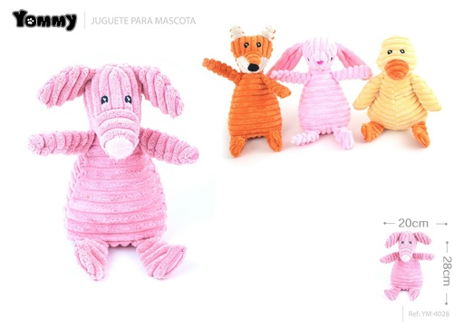 [YM4028] Peluche para mascotas 28x20 cm - Juguetes para mascotas