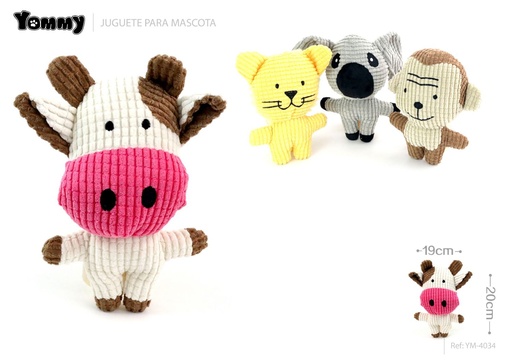 [YM4034] Juguete de animal para mascotas 20x19x7cm para perros