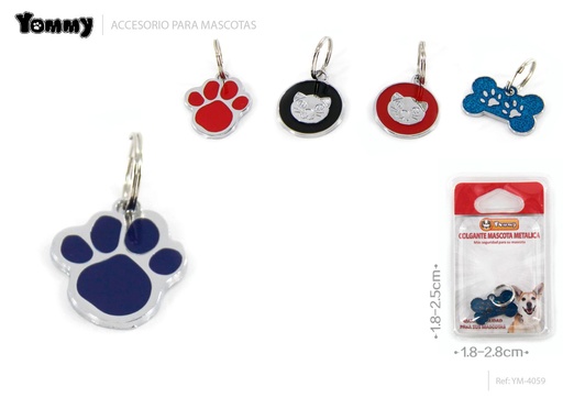 [YM4059]  Colgante de hierro para mascotas 4059 - Identificación de mascotas