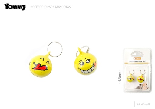 [YM4067] Cascabel para mascotas 18mm de diámetro - Accesorios para mascotas