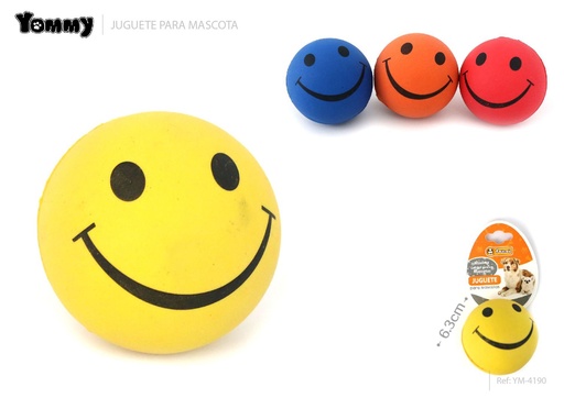 [YM4190] Juguete Pelota 6.3CM - Pelota de goma para mascotas