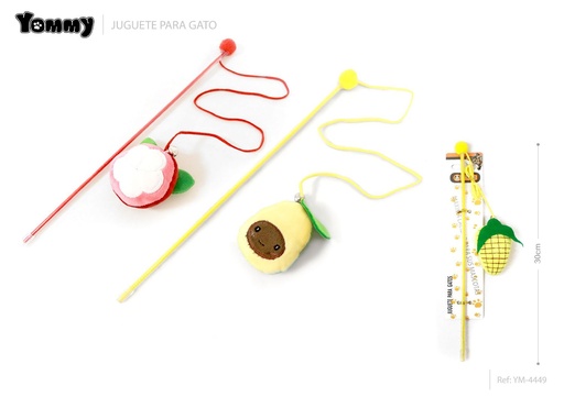 [YM4449] Juguete para gato con forma de fruta 30 cm - Accesorios para gatos