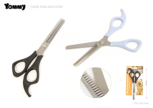 [YM4549] Tijera para mascotas 17cm - Accesorios para mascotas