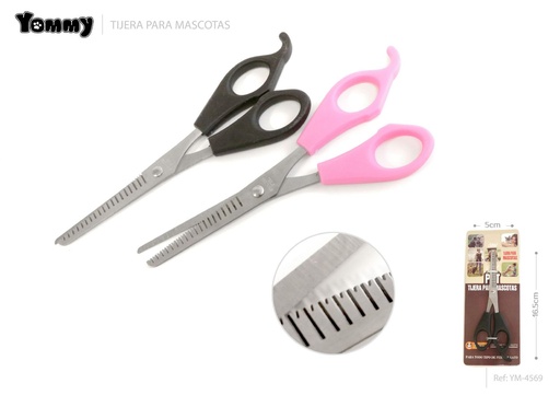 [YM4569] Tijera para mascotas 16.5*5cm - Accesorios para mascotas