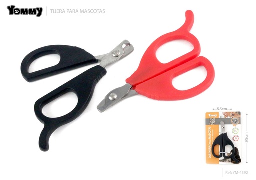 [YM4592] Tijeras para mascotas 9.5*5.5 cm - Artículos para mascotas