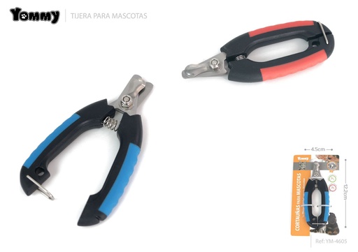 [YM4605] Tijeras para mascotas 12.2x4.5cm - Accesorios para mascotas