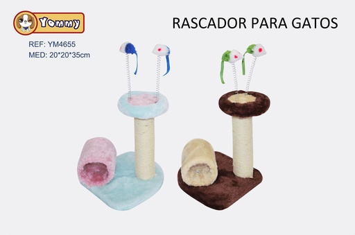 [YM4655] Rascador para gato 20*20*35 cm - Accesorios para mascotas