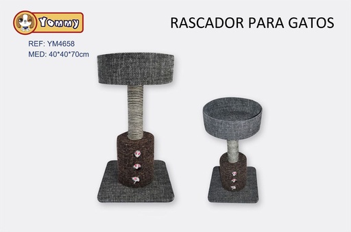 [YM4658] Rascador para gato 40x40x70cm