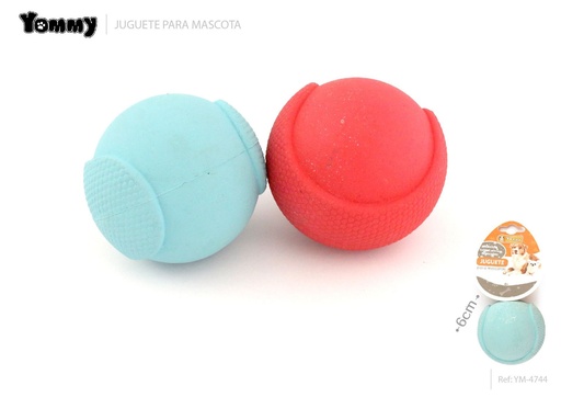 [YM4744] Juguete de goma espumosa 6CM 4744 - Juguetes para mascotas