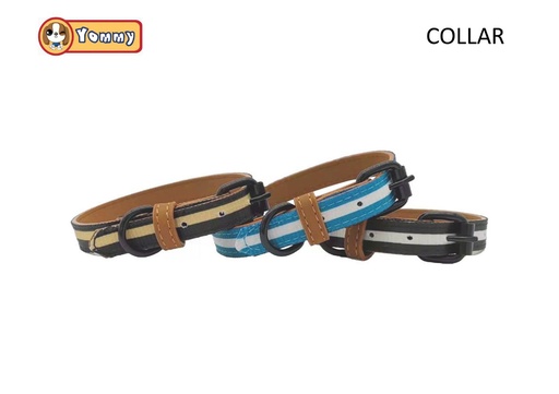 [YM4921] Collar PU 2.5cm - Accesorios para mascotas