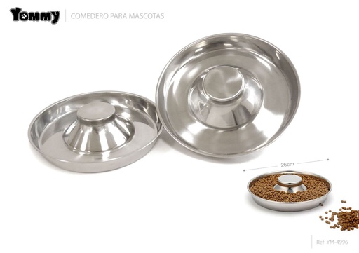 [YM4996] Comedero lento para perro 26cm alimentación de mascotas