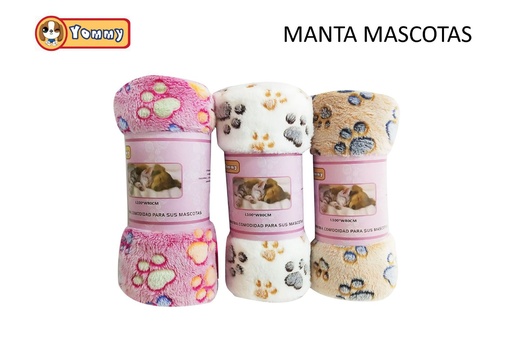 [YM5536] Manta para mascotas 100x80 cm - Accesorios para mascotas