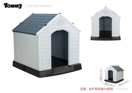 [YM5541] Casita de perro al aire libre L105*W96*H98.5 - Accesorios para mascotas