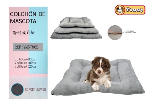 [YM5786D] Cuna de perro 3 piezas color azul YD-57862D - Camas para mascotas de lujo