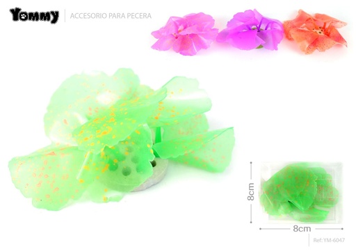 [YM6047] Decoración de acuario en silicona 8*8*8cm - Decoraciones acuáticas