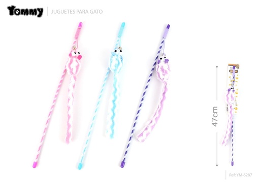 [YM6287] Juguete para gato 47cm para entretenimiento de mascotas