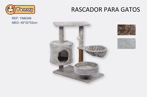 [YM6348] Rascador para mascotas 49x32x53cm para gatos