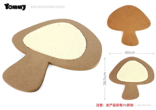 [YM6373] Rascador para gato en forma de hongo 40x38.5 cm - Juguetes para gatos