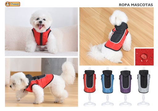 [YM6436] Sudadera impermeable para perro talla S para mascotas