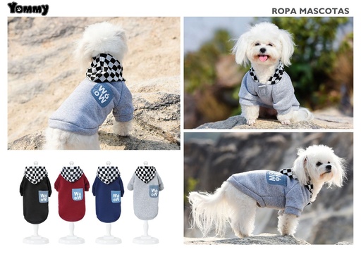 [YM6464] Sudadera con capucha para perro S