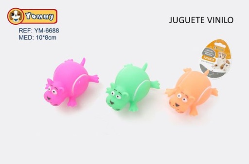 [YM6688] Juguete para mascotas de goma 10x8cm para perros